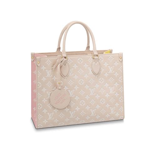 louis vuitton onthego pink|louis vuitton on the go mm.